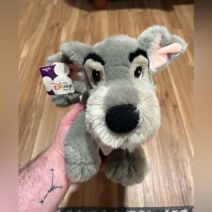 Vintage Disney Store Lady and the Tramp Plush